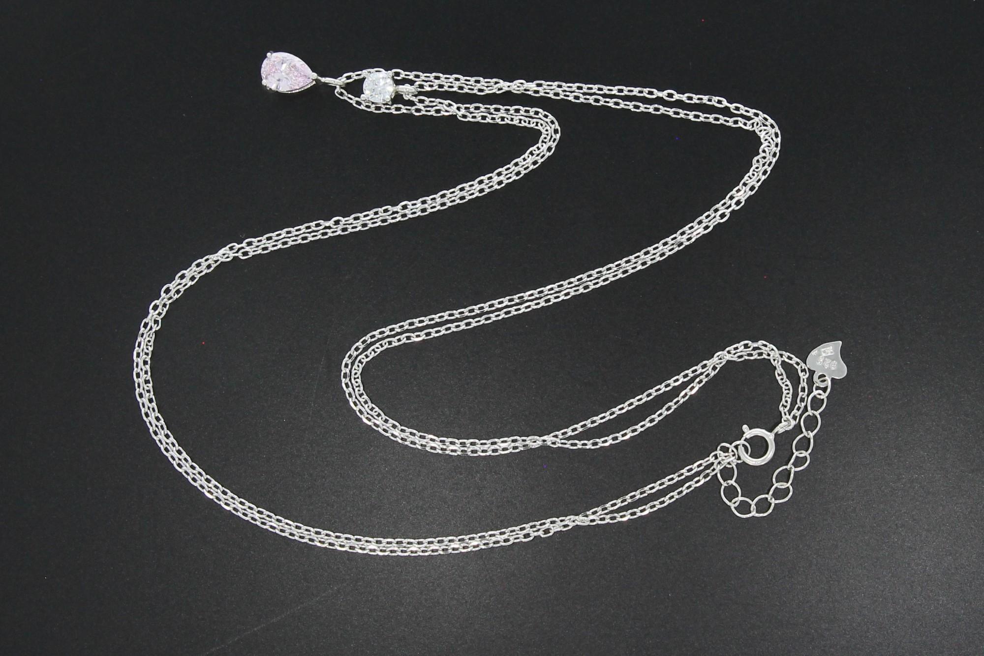 Tootefoto - Hõbekaelakett kuloniga 925*