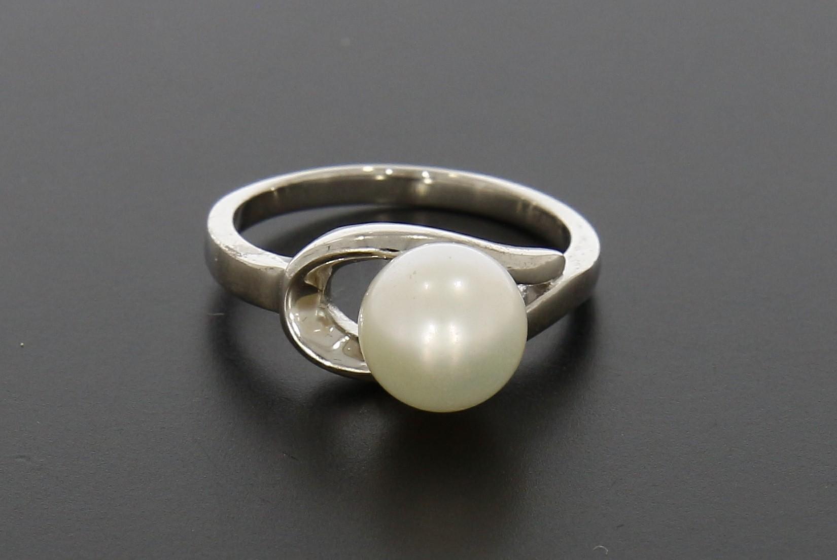 Tootefoto - Hõbesõrmus 925* Pärliga Gaura