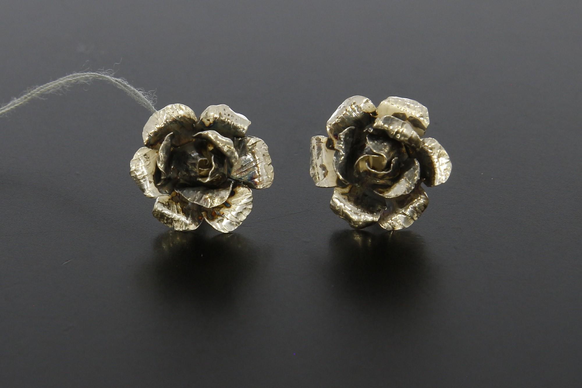 Tootefoto - Hõbekõrvarõngad 925* Käsitöö! Vivian Schotowsky