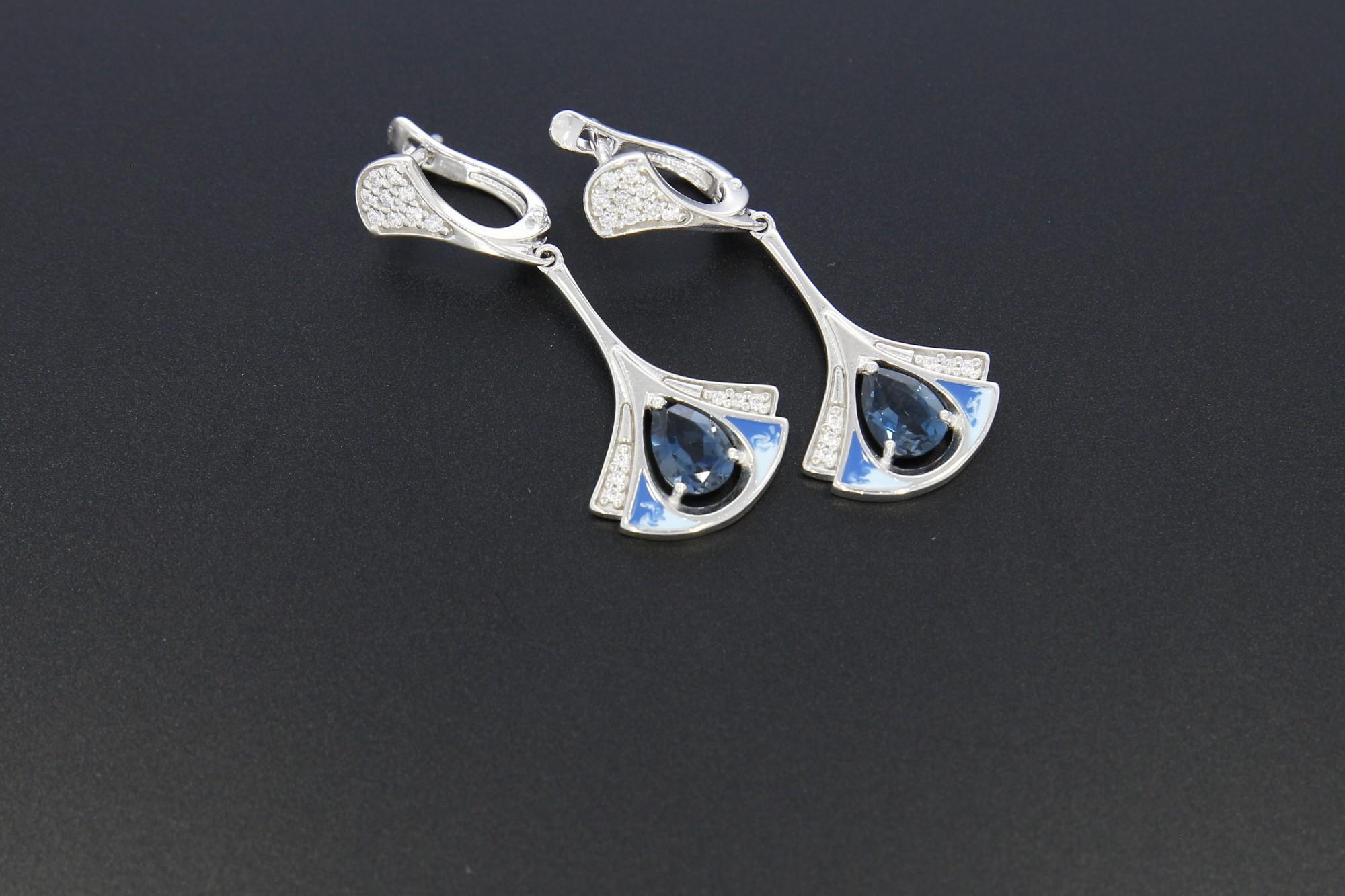 Tootefoto - Hõbekõrvarõngad 925* Sokolov!