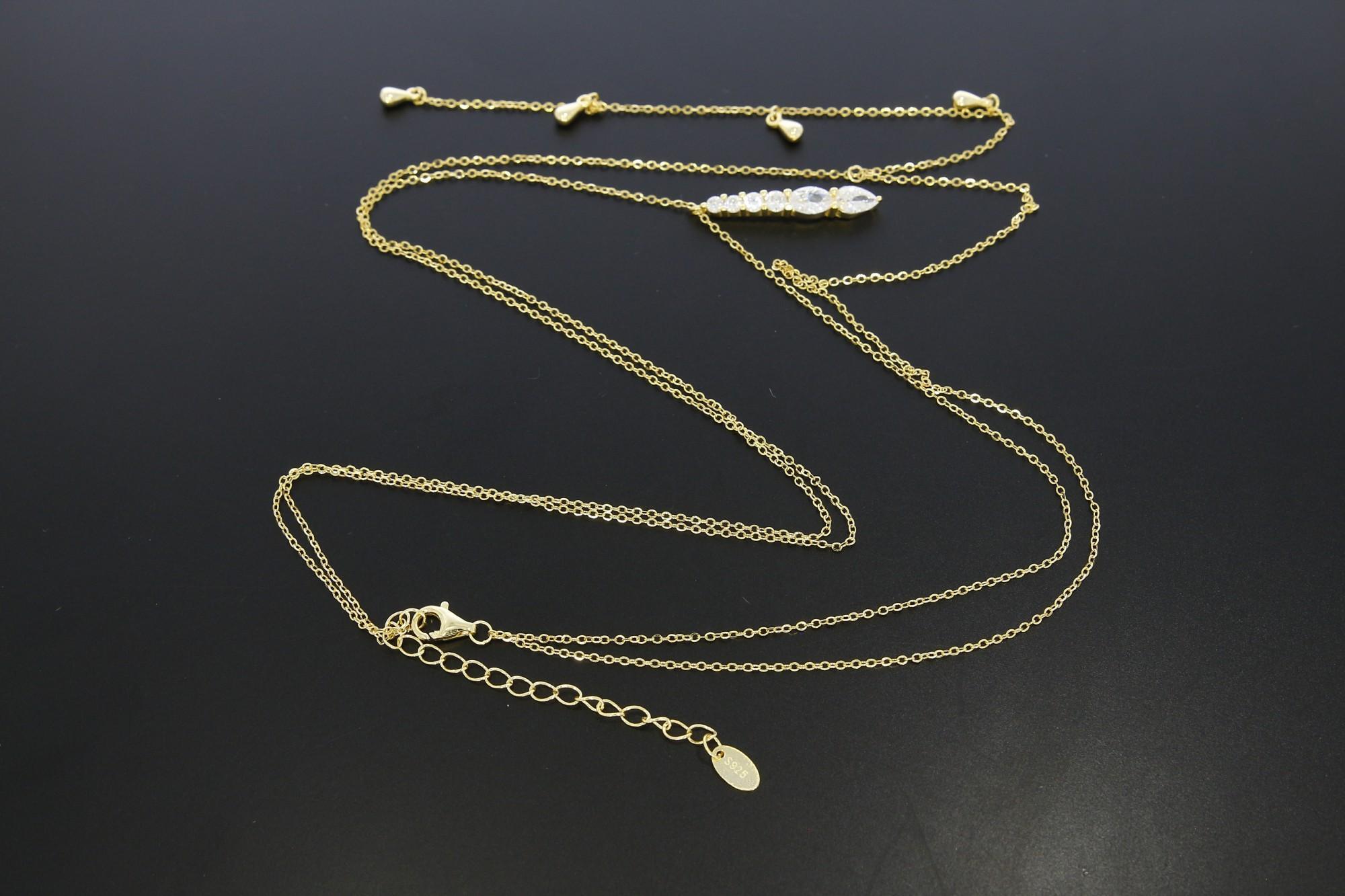 Tootefoto - Hõbekaelakett kuloniga 925*