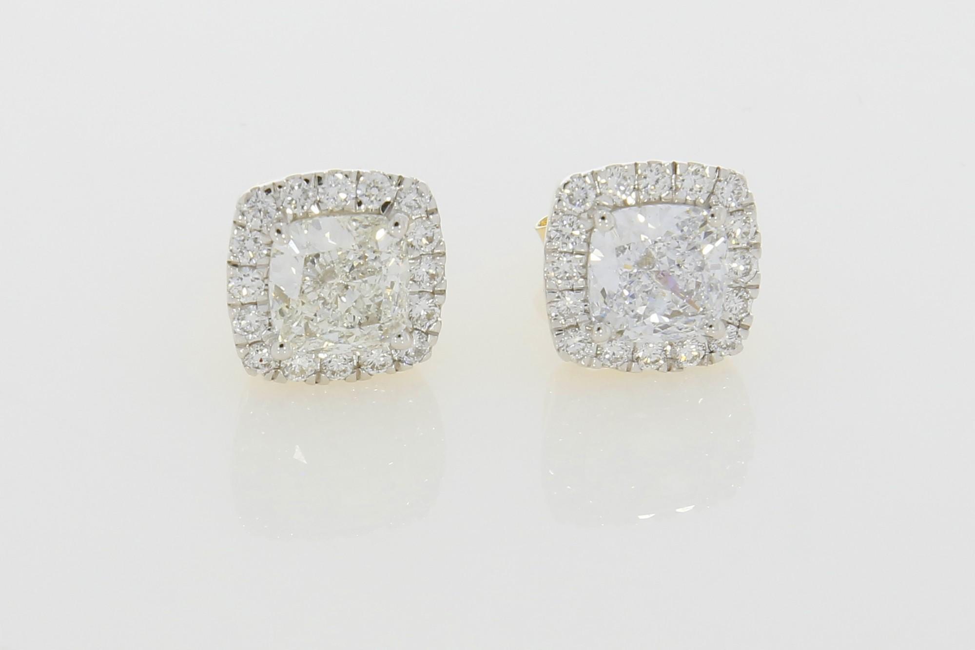 Tootefoto - Kuldkõrvarõngad 585* Briljandid 3