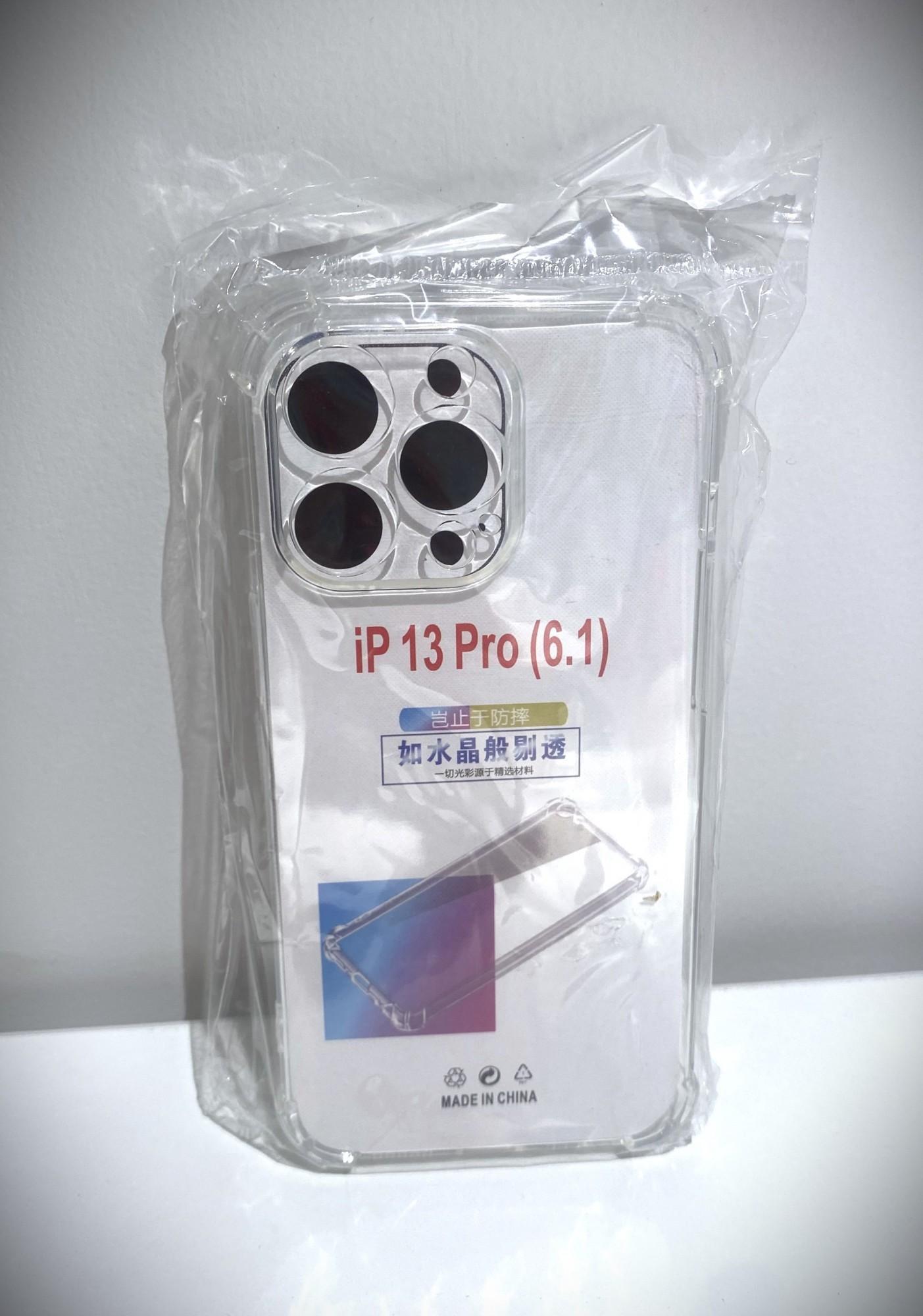 Tootefoto - Silikoonümbris ANTI-SHOCK CLEAR iPhone 13 Pro 6