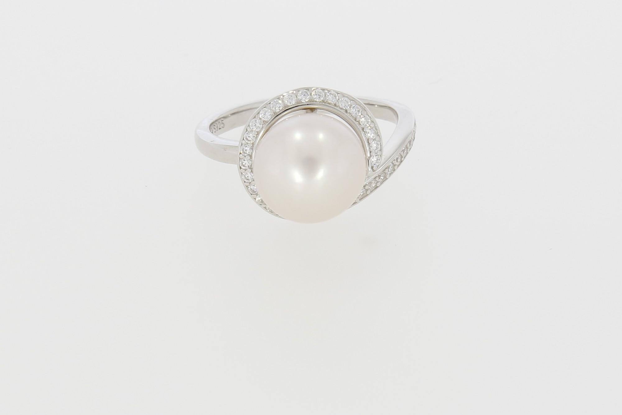 Tootefoto - Hõbesõrmus 925* GAURA Pärliga